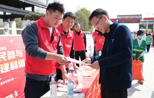 夏邑县交通运输局 积极参加平安夏邑建设宣传月活动