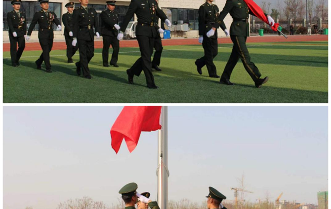 梁园区：“我是老兵”护旗队进百校活动启动